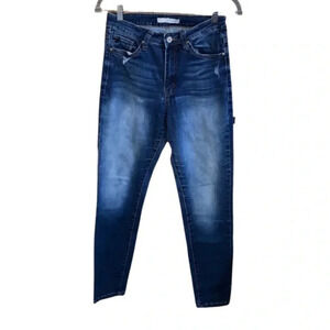 Kancan Dark Wash High Rise Skinny Jeans Size 27/7